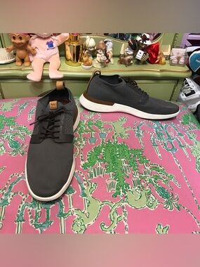 Wolf & Shepherd SwiftKnit Derby Men’s Shoes Size 9 Gray Casual Shoes